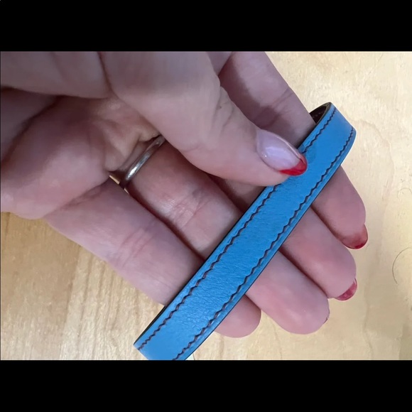 Hermes Blue Bracelet - Picture 8 of 9